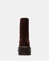 Steve Madden - Jones Brown Suede Boots