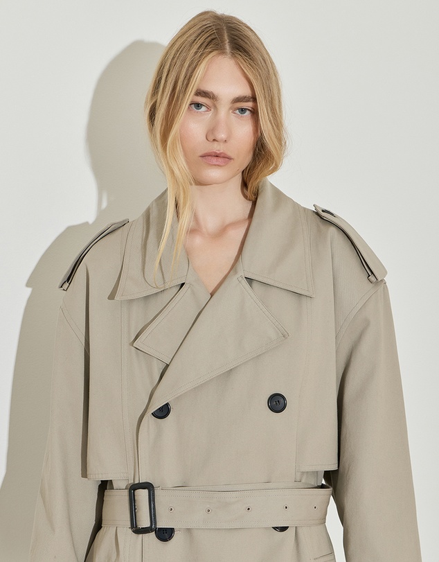 Maison Essentiele - Double Breasted Trench