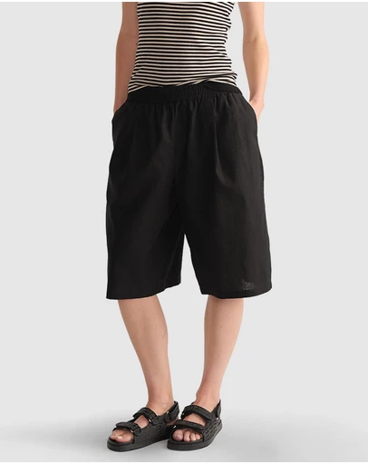 Decjuba - D-Luxe Linen Blend Bermuda