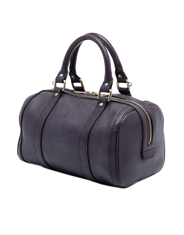 Pre-Loved by Azura Reborn - Pre-Loved Small Guccissima Trimmed Leather Joy Boston Bag