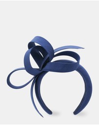 Morgan & Taylor - Mel Fascinator in Navy Blue