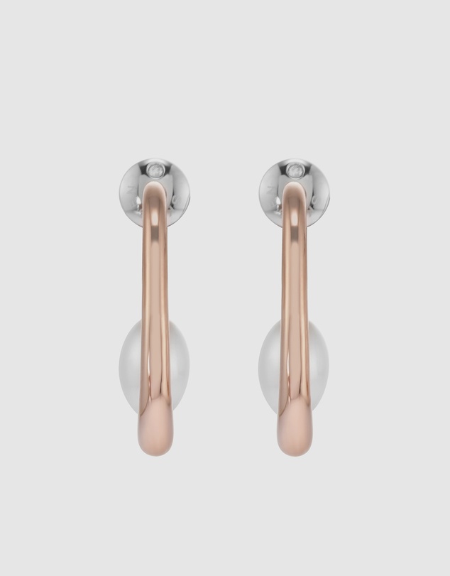 Skagen - Agnethe Rose Gold Tone Earring