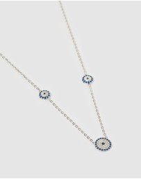 Izoa - Dahota Eye Pendant Necklace