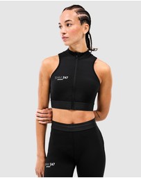 Represent 247 - 247 Zip Front Performance Crop