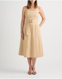 David Lawrence - Aniston Cotton Sateen Dress