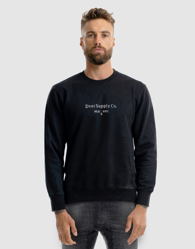 DVNT - Scripture Embroidery Crewneck