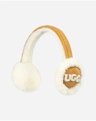 Ozwear Connection Uggs - Ugg Sheepskin With Logo Earmuff