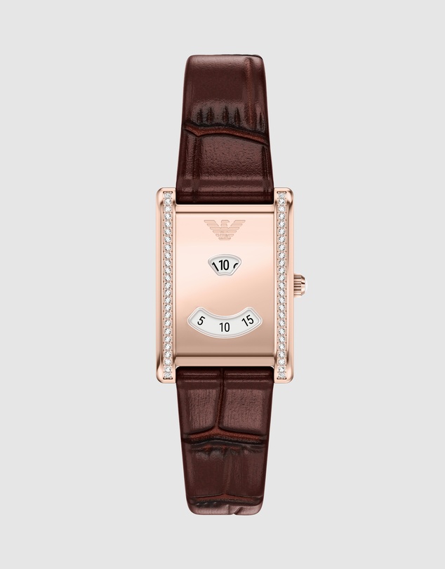Emporio Armani - Brown Analogue Watch