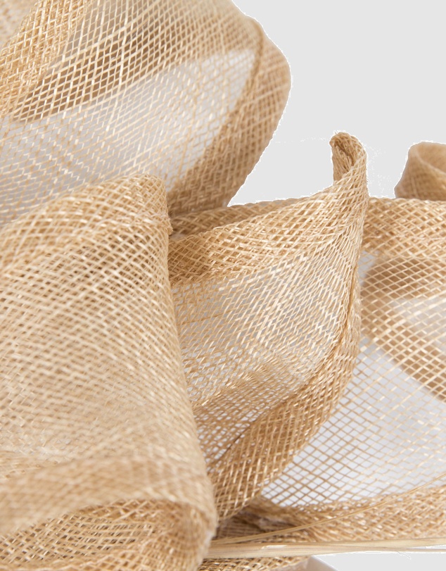 Max Alexander - Sinamay Nude Racing Fascinator