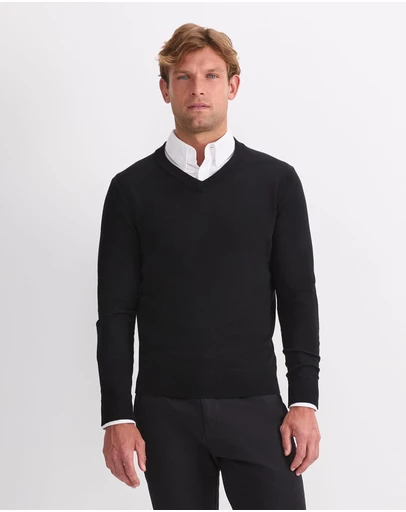 Sportscraft - Merino V Neck Knit