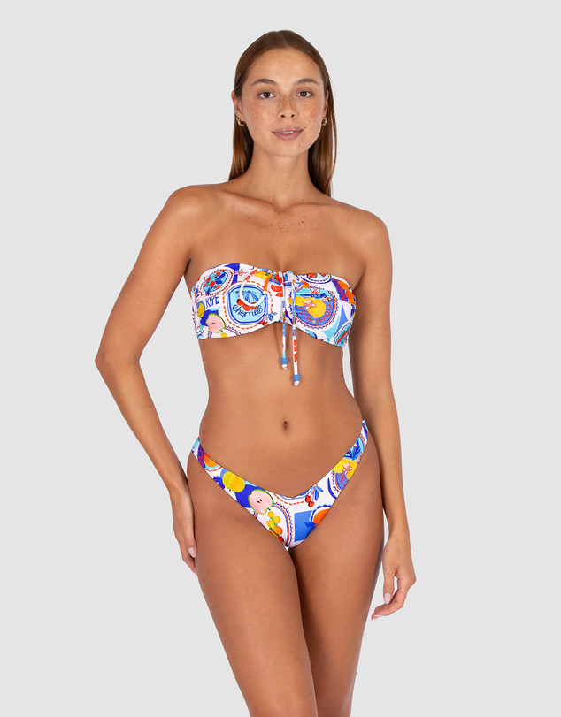 Baku Swimwear - Cinque Terre Moulded Bandeau Bikini Bra Top