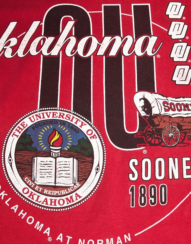 Vintage by The Real Deal - Pre Loved - Vintage 90s NCAA Oklahoma Sooners Tee