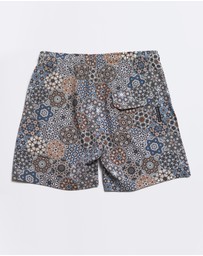 Vacancy Co - Kaleidoscope Swim Short - Youth