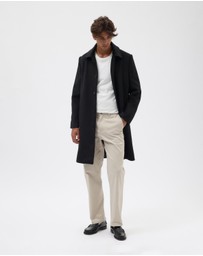 AERE - Marlowe Wool Blend Coat