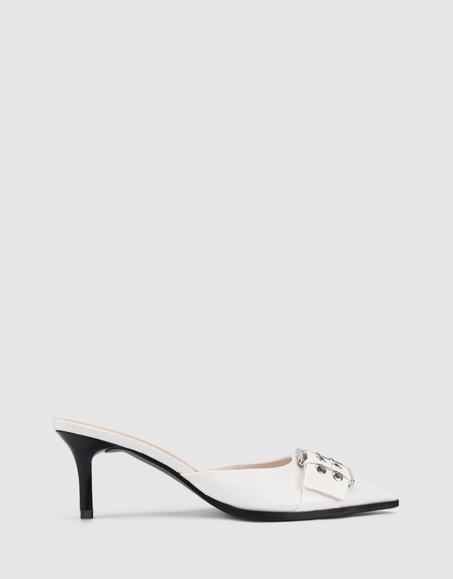 Verali - Sez Buckle Stiletto Mules