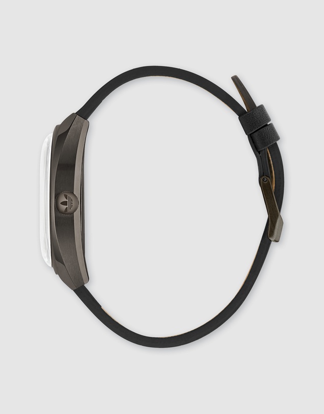 adidas Originals - Edition One - Black Case & Leather Band