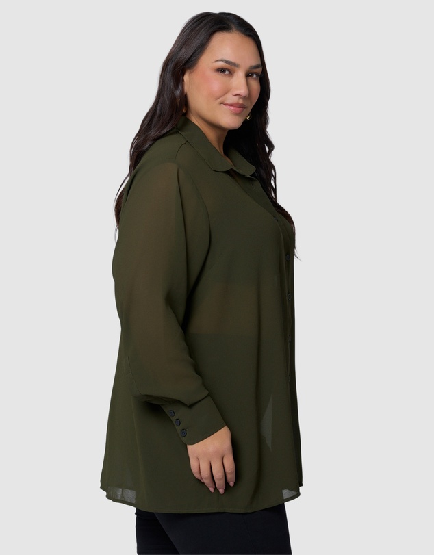 Sunday In The City - Vixen Sheer Shirt