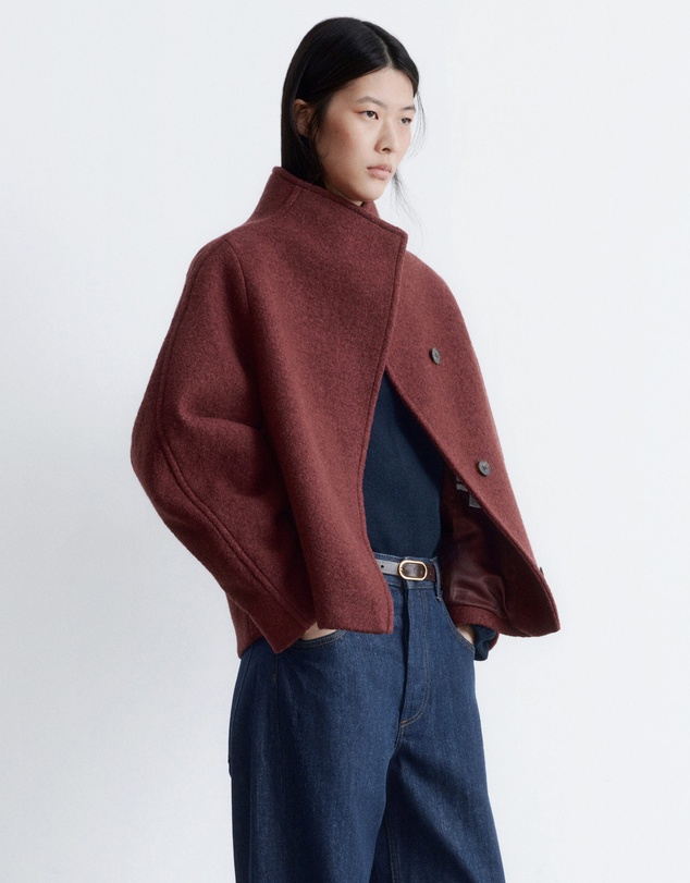 & Other Stories - Asymmetric Wool Jacket