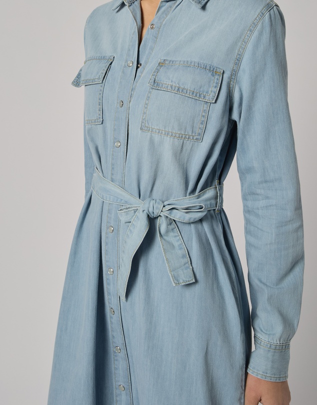 DRICOPER DENIM - Naia Sunbleach Dress