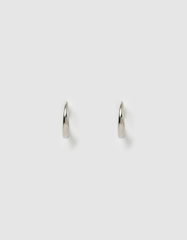 Arms Of Eve - Riley Silver Hoop Earrings - Small