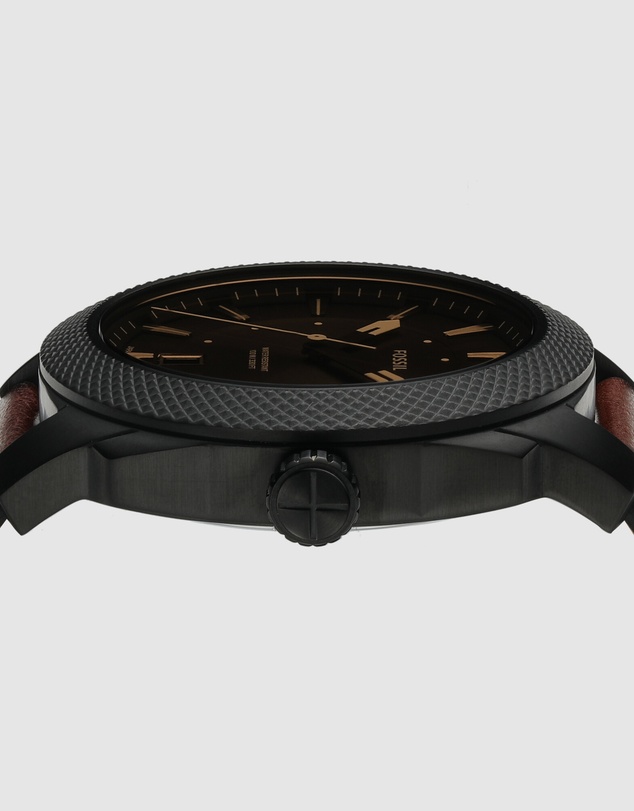 Fossil - Fossil Machine Brown Watch FS5972