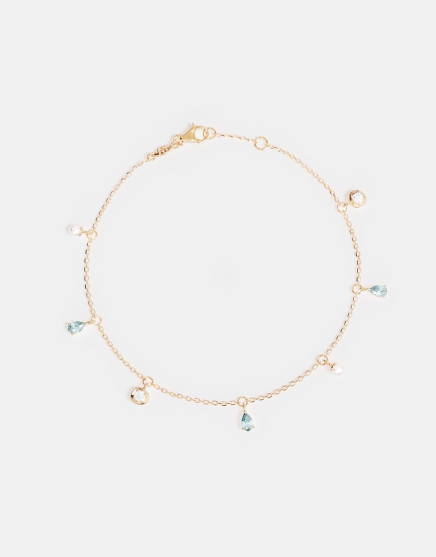 By Charlotte - Breathe in Stillness Anklet