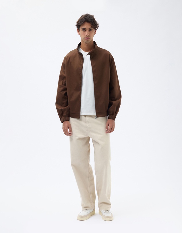 AERE - Organic Cotton Bomber Jacket