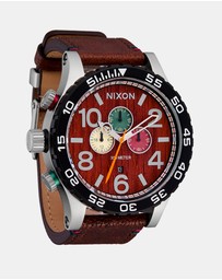 Nixon - 51-30 Chrono Leather Watch
