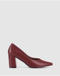 Verali - Elliot Block Heel Pumps