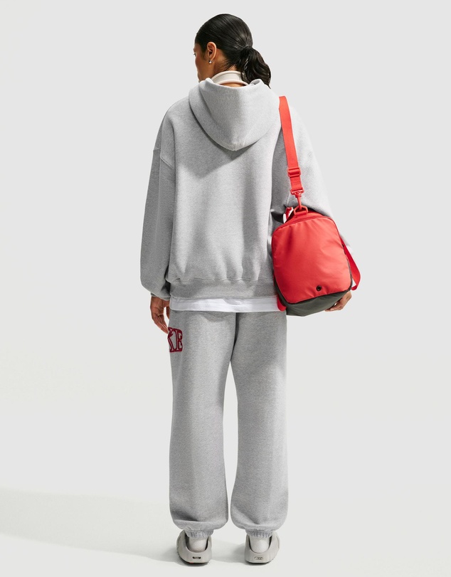 Nike - Studio Fleece Medium Weight Graphic Pack Oversized Cuffed Logo Pants