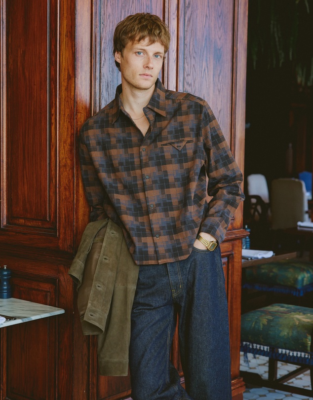 Percival - Hinsely Boxy Long Sleeve Shirt