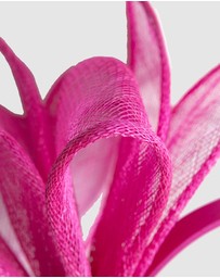 Max Alexander - Fuchsia Sinamay Bow Fascinator