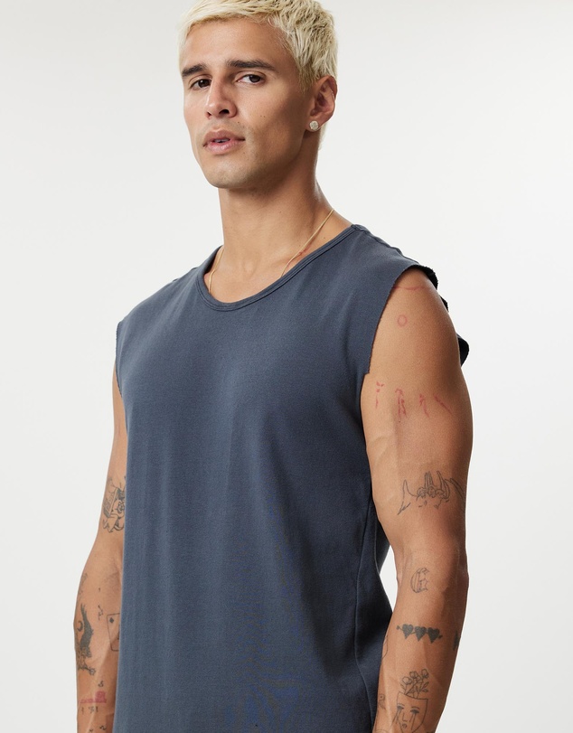 Surrounded By Ghosts - The Jarosite Slim Rib Knit Muscle T-Shirt