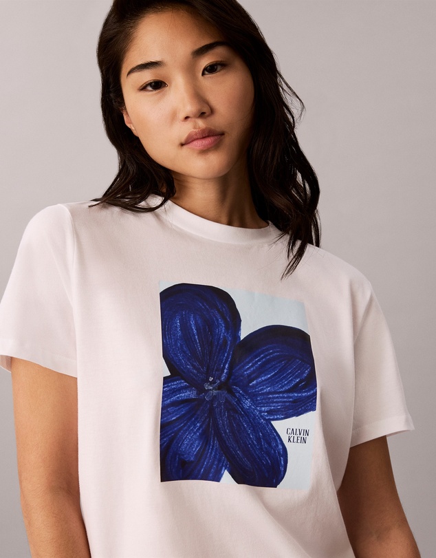 Calvin Klein Jeans - Floral Graphic Logo Tee