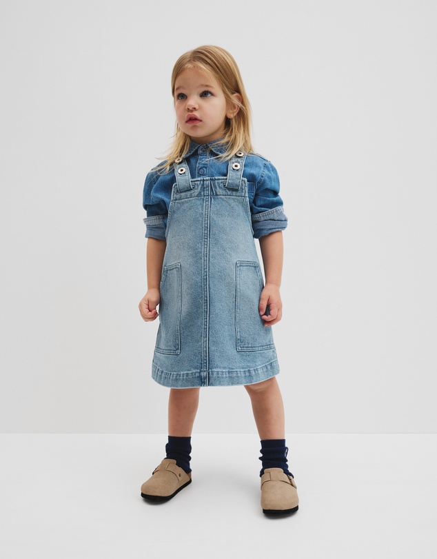 Country Road - Denim Pinafore
