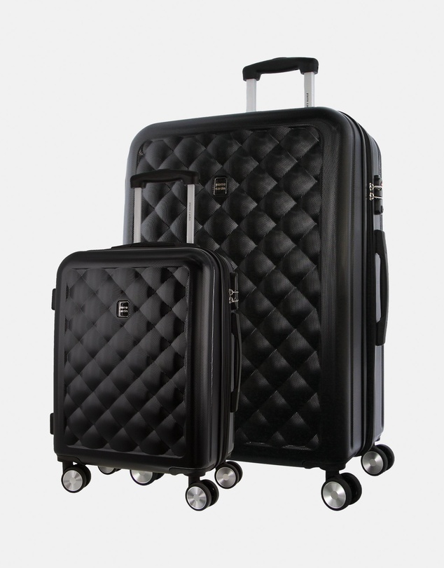 Pierre Cardin - Pierre Cardin Metro Hard Shell Large and Cabin Bundle 2-Piece Set