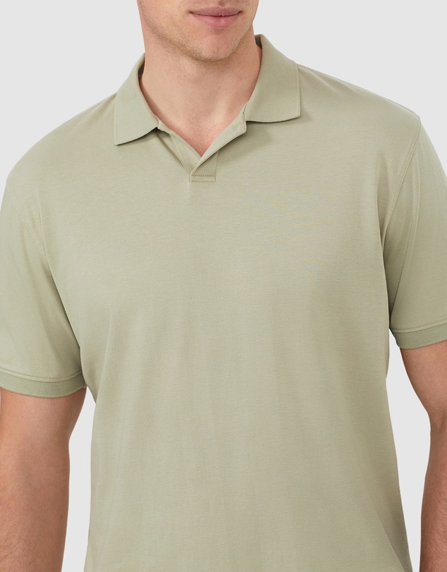 Van Heusen - Johnny Collar Interlock Polo