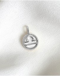 Wanderlust + Co - Libra Zodiac Mother of Pearl 925 Sterling Silver Pendant