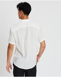 Merlino Street - Linen Rami Button-Up Shirt