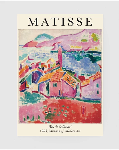 Inka Arthouse - Vue de Collioure Matisse Art Print