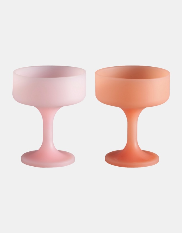 porter green - mecc silicone unbreakable cocktail glasses