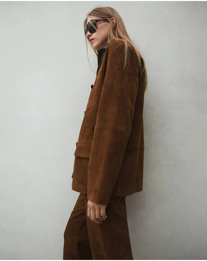 M.N.G - Straight Blazer with Front Stitching