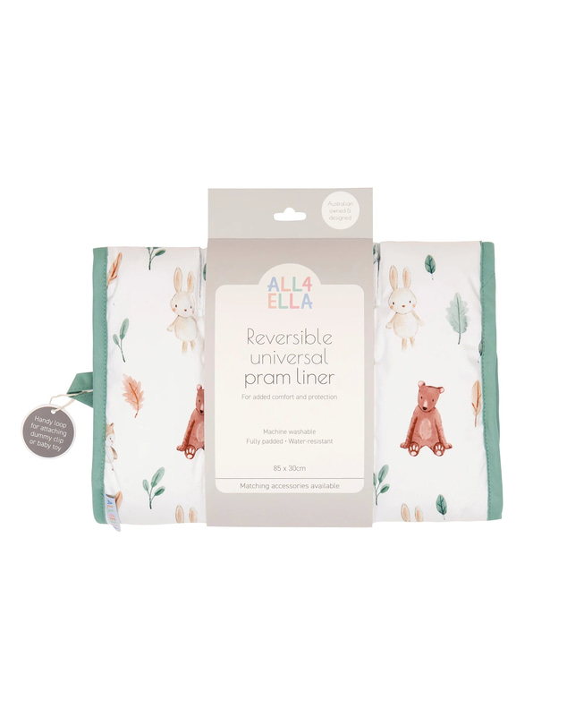 All 4 Ella - Pram Liner Forest Friends