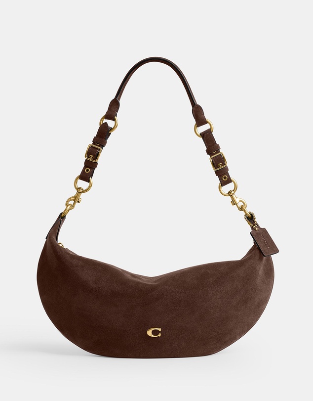 Coach - Paige Sling Bag In Suede