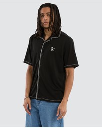 Nomadic Paradise - Insignia Crop Resort Shirt