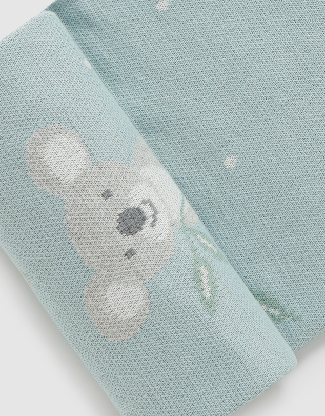Purebaby - Australiana Jacquard Blanket- Babies