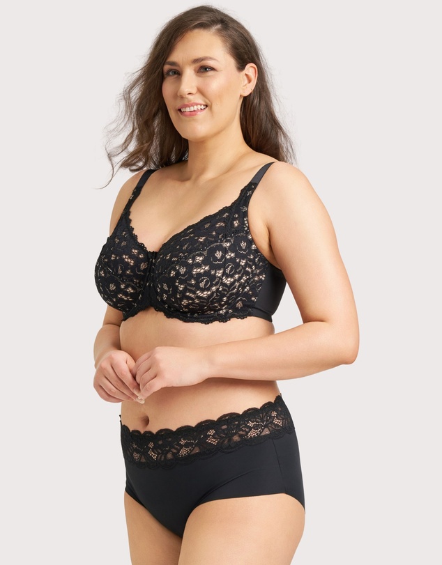 Ava & Audrey  - Ava & Audrey Jacqueline Lace Full Cup Underwire Bra