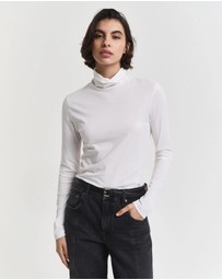 Gant - Lightweight Cotton Turtleneck Top