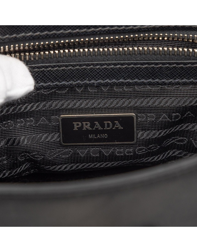 Pre-Loved by Azura Reborn - Pre-Loved Tartan Saffiano Trimmed Tessuto Satchel