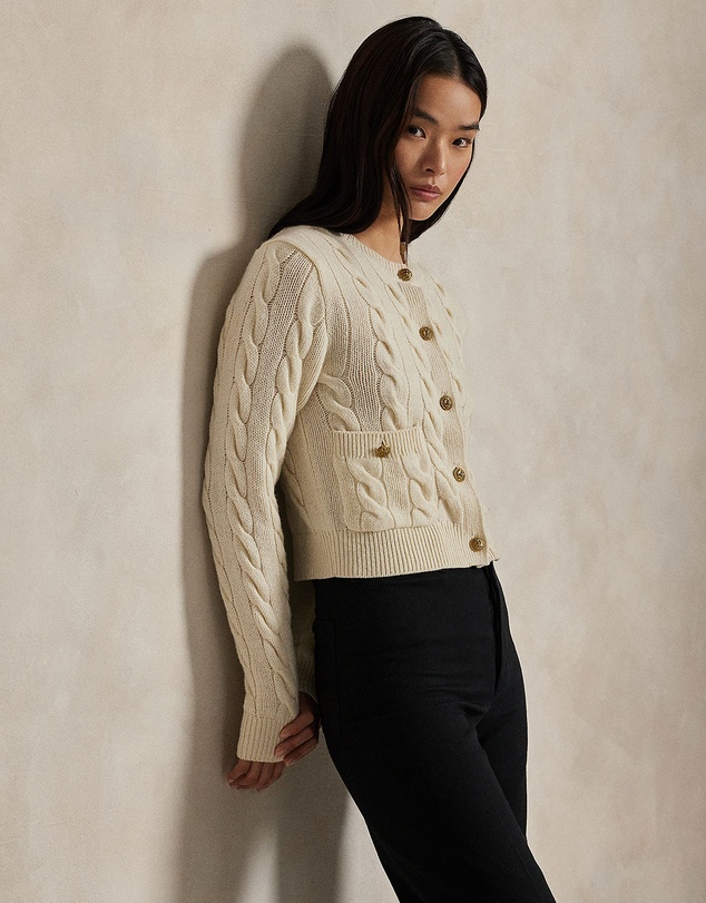 Polo Ralph Lauren - Cable Wool-Cashmere Cardigan